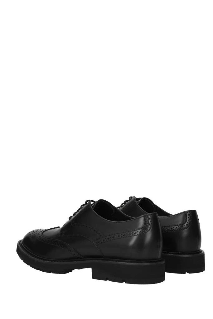 商品Tod's|Lace up and Monkstrap Leather Black,价格¥1884,第4张图片详细描述