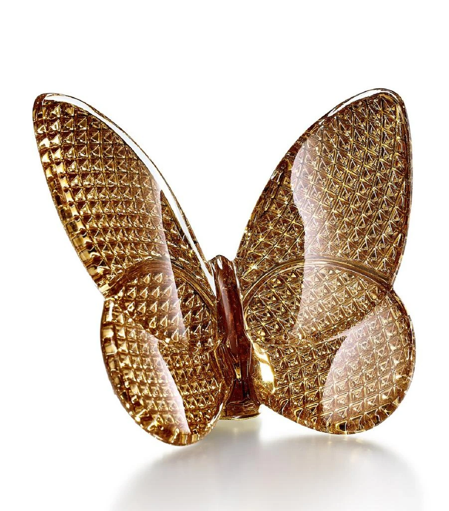 商品Baccarat|Papillon Lucky Butterfly Diamond Gold Ornament,价格¥2539,第1张图片