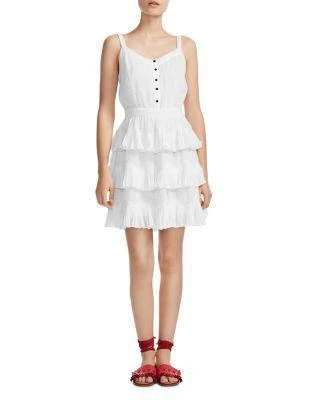 商品Maje|Rustivan Ruffle Dress,价格¥1390,第1张图片