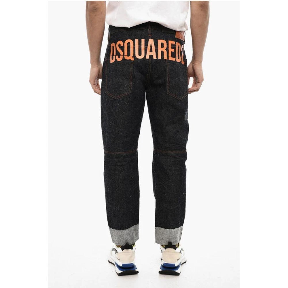 商品DSQUARED2|Dsquared² Regular Fit Jeans with Visible Men's Stictiching,价格¥3672,第4张图片详细描述