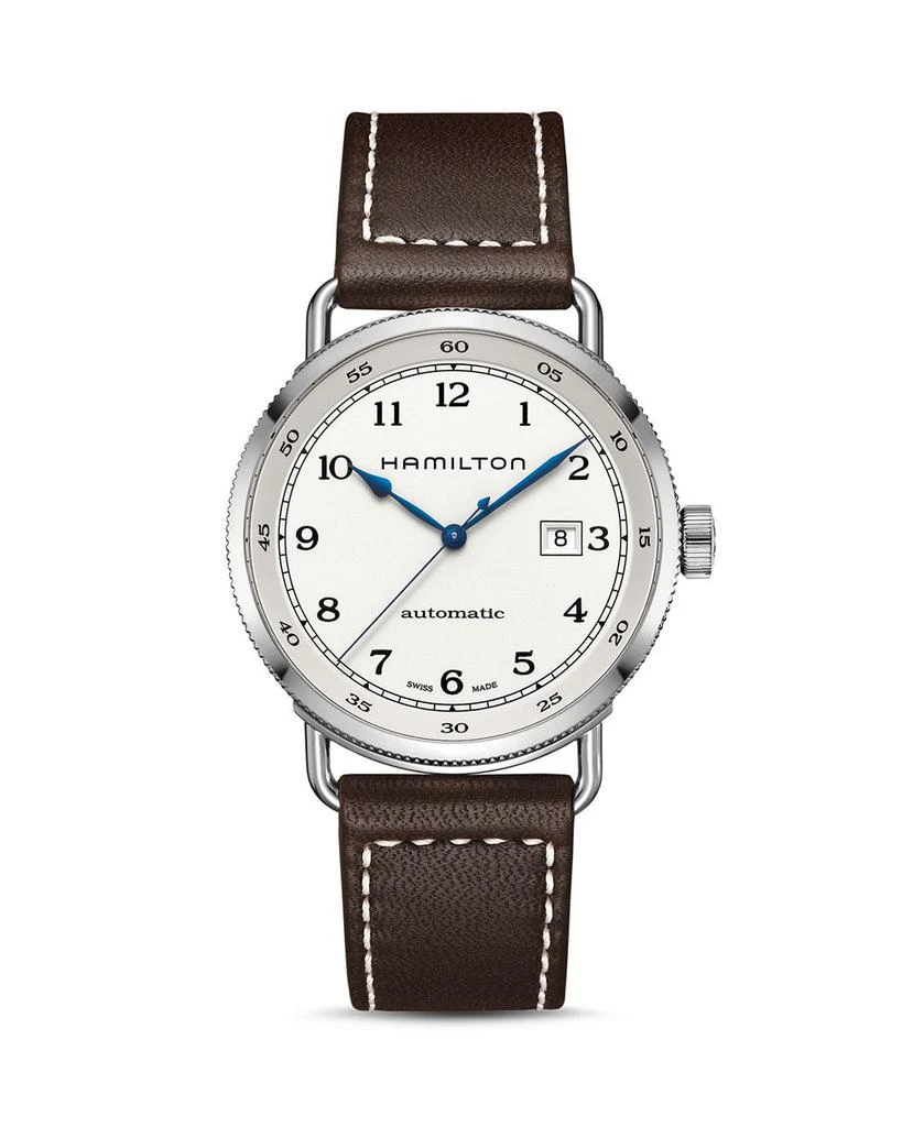 商品Hamilton|Khaki Navy Watch, 43mm,价格¥7818,第1张图片详细描述