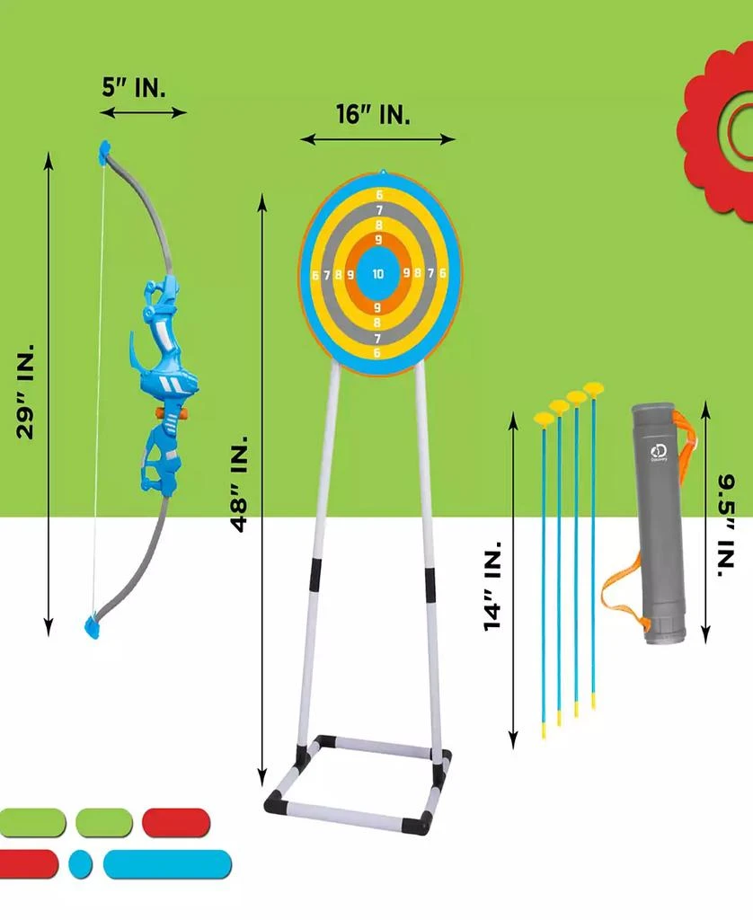 商品Discovery Kids|Bullseye Outdoor Archery Set,价格¥208,第2张图片详细描述