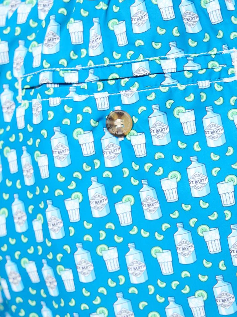 商品Mc2 Saint Barth|Micro Gin Print Ultralight Swim Shorts,价格¥1086,第2张图片详细描述