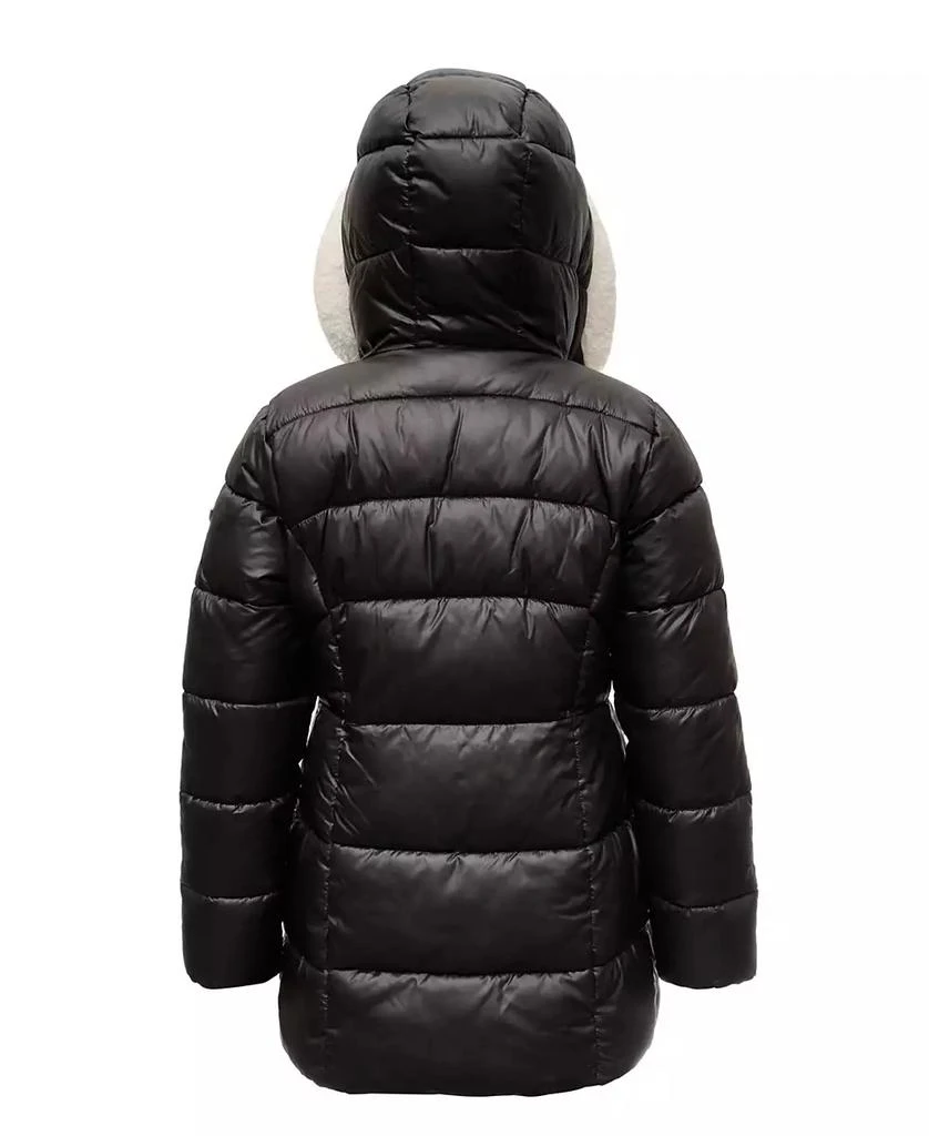 商品Michael Kors|Toddler Little Girls Stadium Puffer Jacket with Bib,价格¥502,第2张图片详细描述