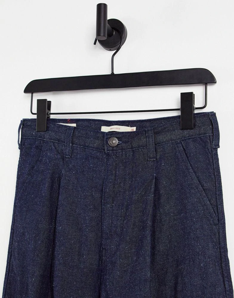 商品Levi's|Levi's x Felix pleat high loose jean in blue,价格¥462,第4张图片详细描述