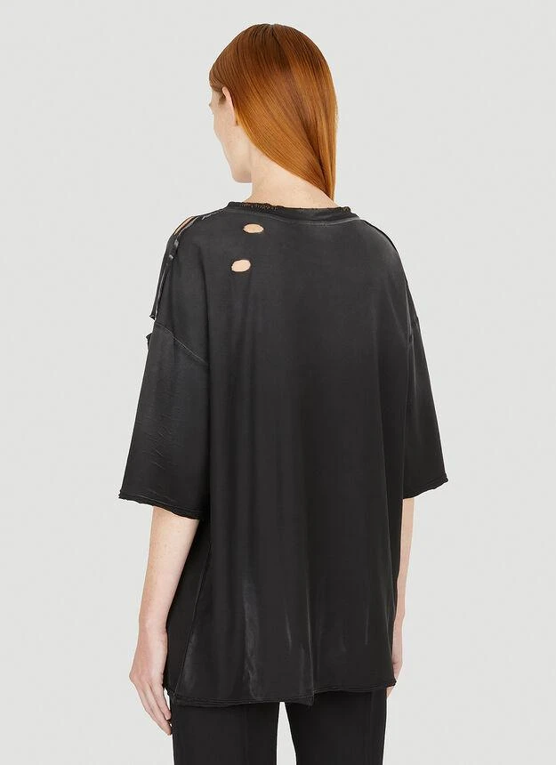 商品Acne Studios|Distressed T-Shirt in Black,价格¥2453,第4张图片详细描述
