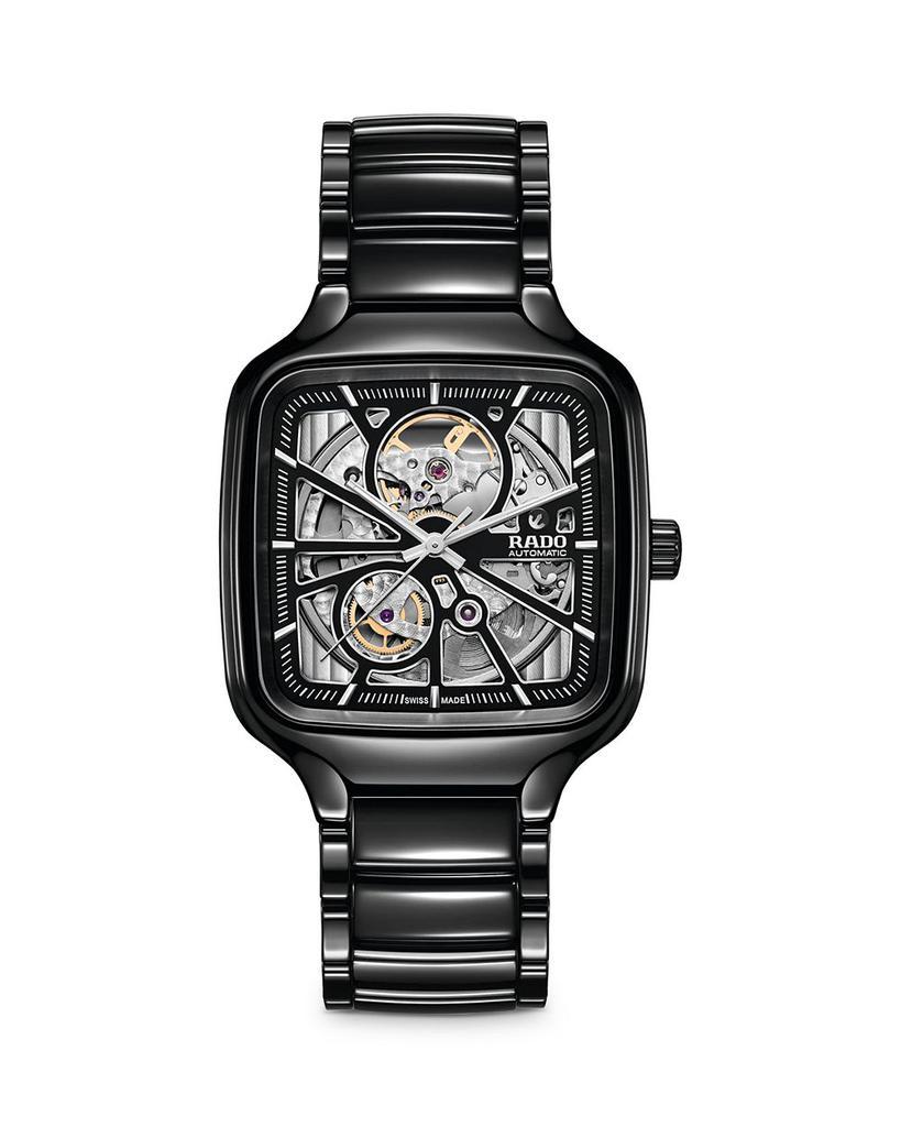 商品Rado|True Square Skeleton Watch, 38mm,价格¥17453,第1张图片