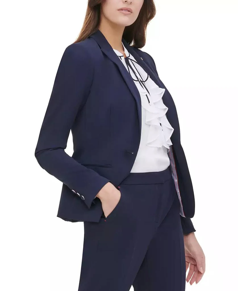 商品Tommy Hilfiger|Women’s One-Button Blazer,价格¥1073,第3张图片详细描述