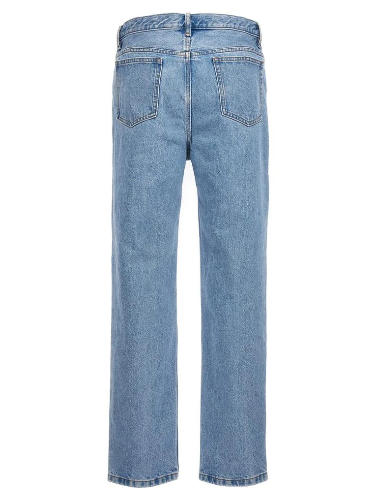 商品A.P.C.|A.P.C. Mid-Waisted Straight-Leg Jeans,价格¥898,第2张图片详细描述