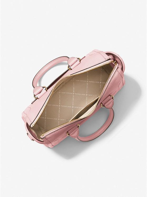 商品Michael Kors|Carine Medium Pebbled Leather Satchel,价格¥853,第4张图片详细描述