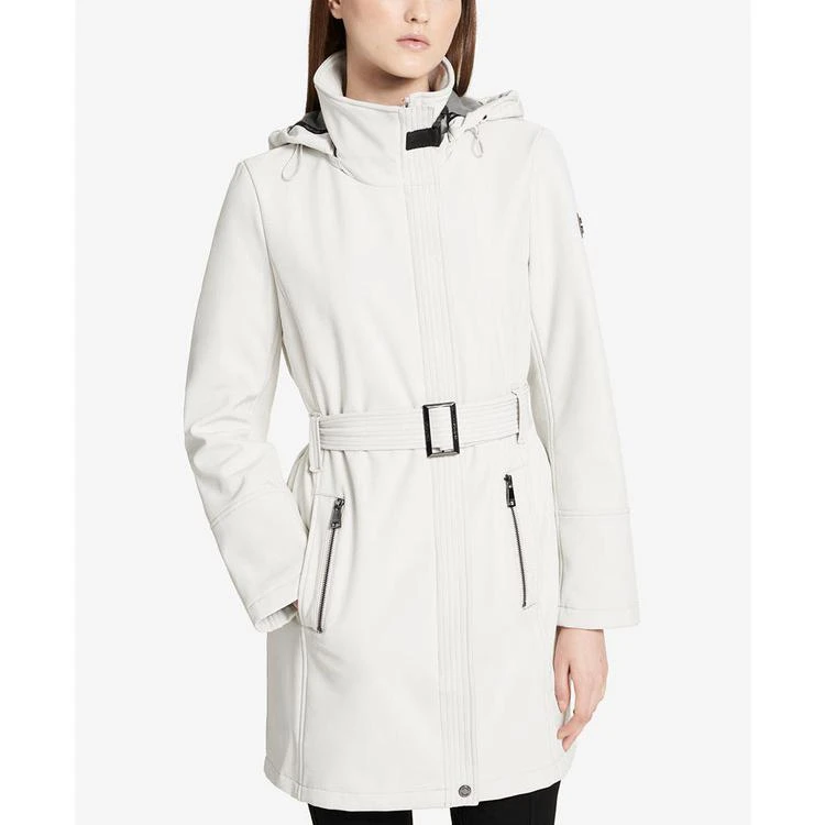 商品Calvin Klein|Hooded Softshell Jacket,价格¥823,第1张图片