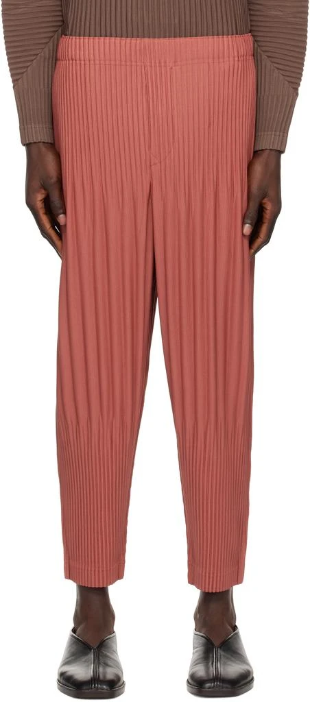 商品Homme Plissé Issey Miyake|Red Ronan Bouroullec Edition RB_Color Palette 2 Trousers,价格¥3741,第1张图片