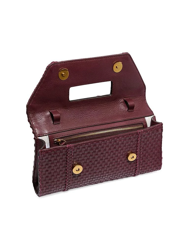 商品Aimee Kestenberg|Chelsea Leather Woven Convertible Clutch,价格¥1179,第4张图片详细描述