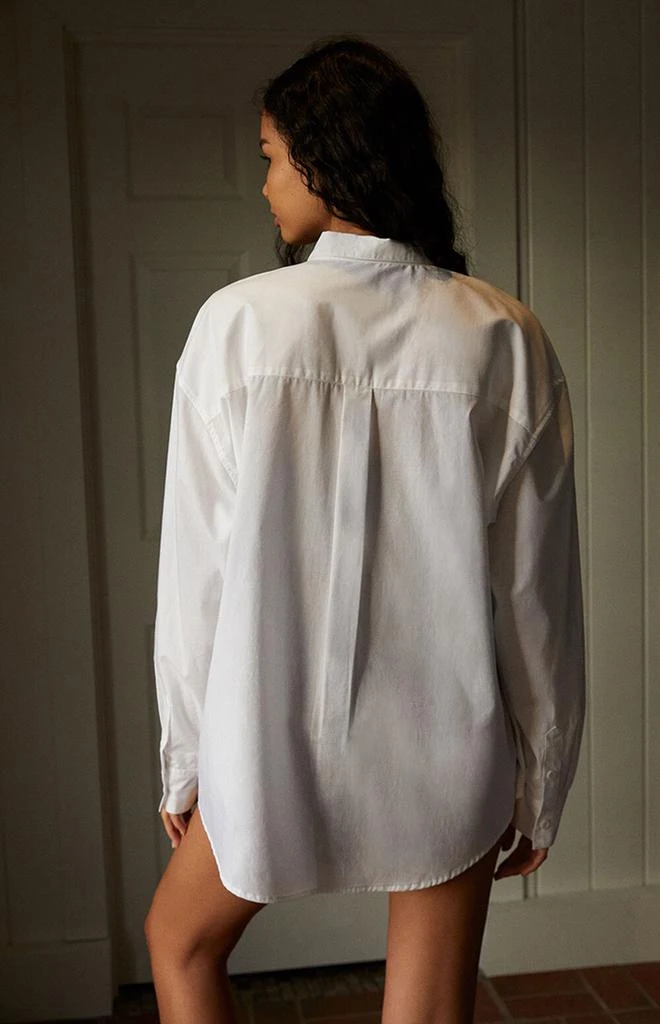 商品Playboy|By PacSun Boyfriend Button Down Shirt,价格¥190,第4张图片详细描述