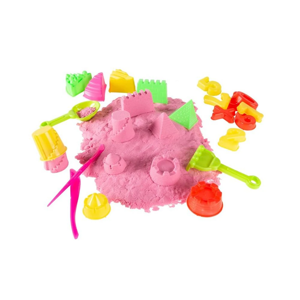 商品Trademark Global|Hey Play Moldable Kinetic Play Activity Set- Sculpting Sand With 35 Toys And Tools-Fun Creative Sensory Play For Boys And Girls,价格¥196,第1张图片