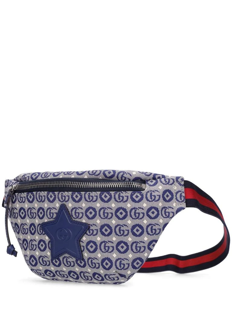 商品Gucci|Double G Cotton Jacquard Belt Bag,价格¥3972,第1张图片