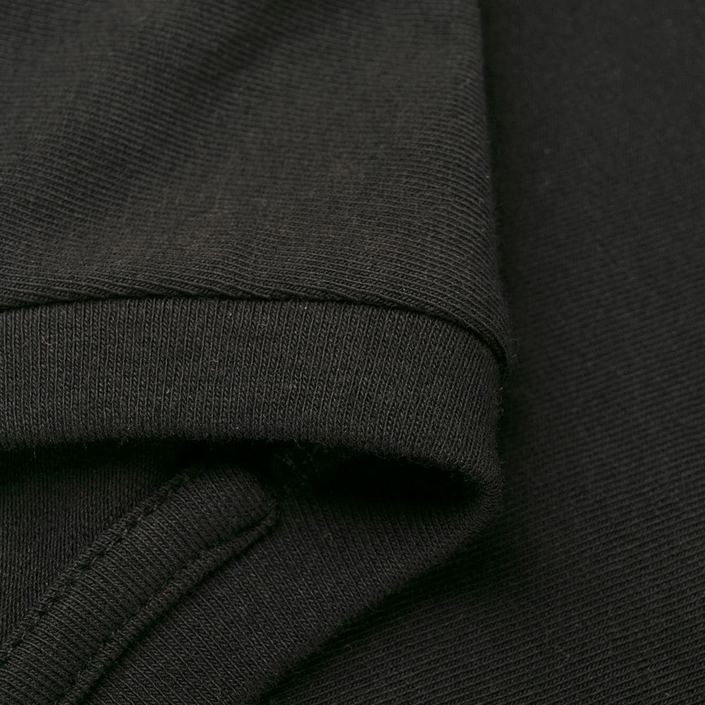 EMPORIO ARMANI 安普里奥·阿玛尼 黑色棉质logo印花短袖女士T恤 8NTT63-TJ12Z-0200商品第4张图片规格展示