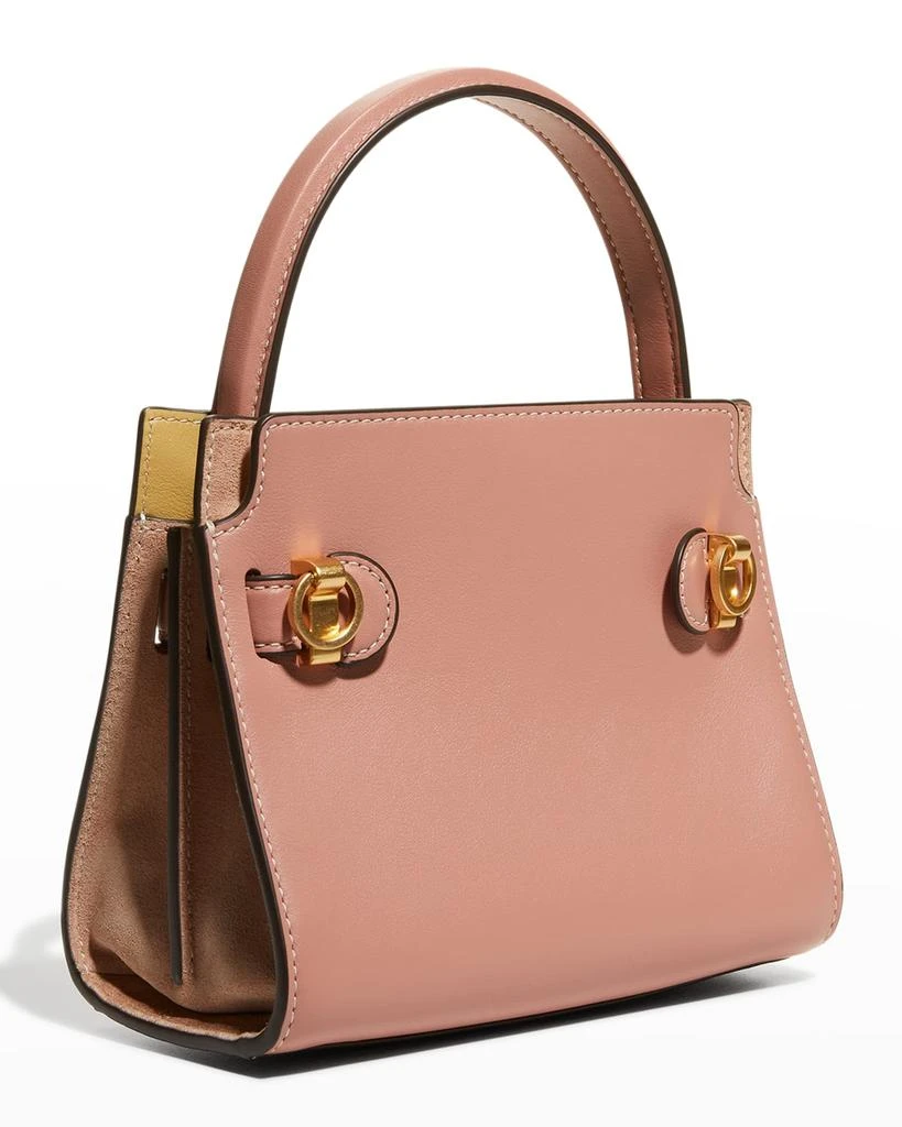 商品Tory Burch|Lee Radziwill Petite Double Satchel Bag,价格¥4613,第4张图片详细描述