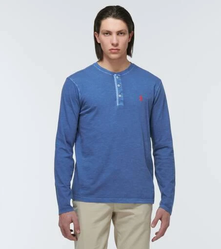 商品Ralph Lauren|棉质针织亨利衫,价格¥535,第3张图片详细描述