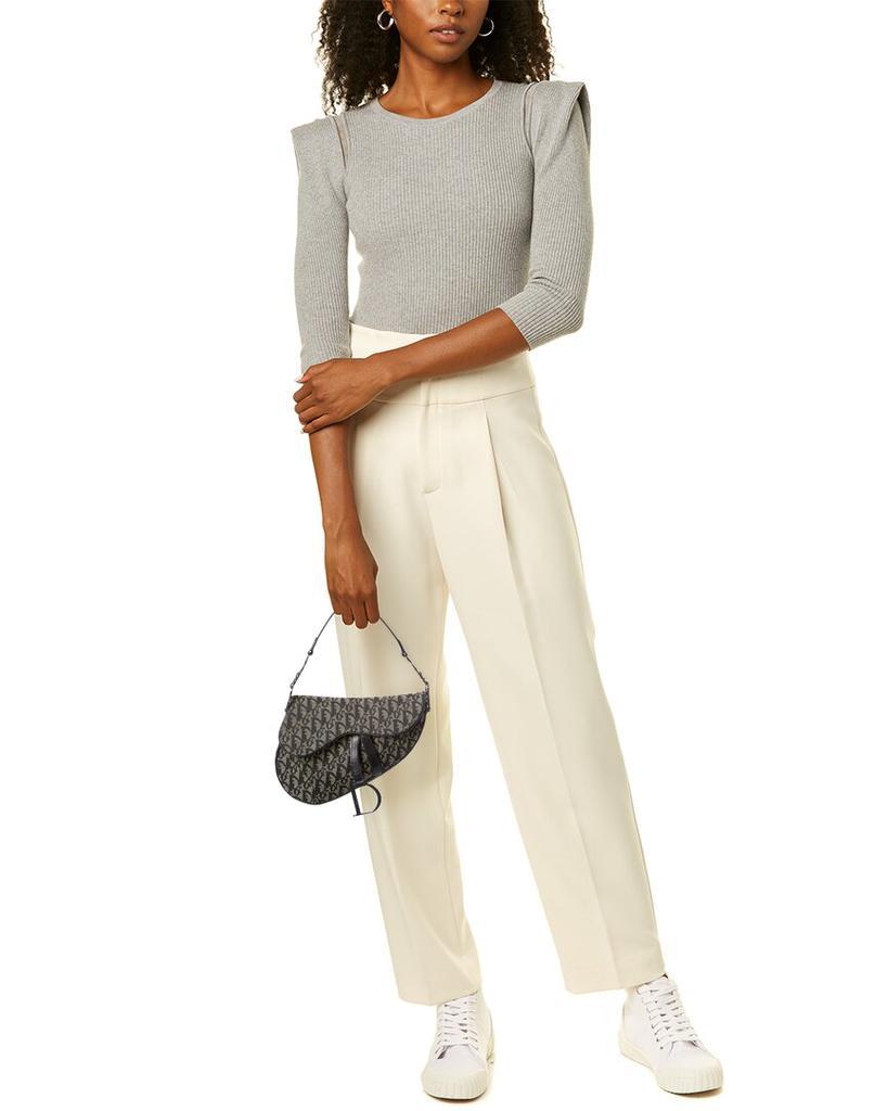 商品[二手商品] Dior|Dior Beige Canvas Oblique Saddle Bag (Authentic Pre-Owned),价格¥18767,第7张图片详细描述