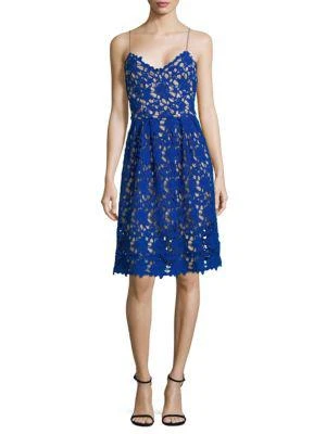 商品ALEXIA ADMOR|Embroidered Lace Dress,价格¥674,第1张图片