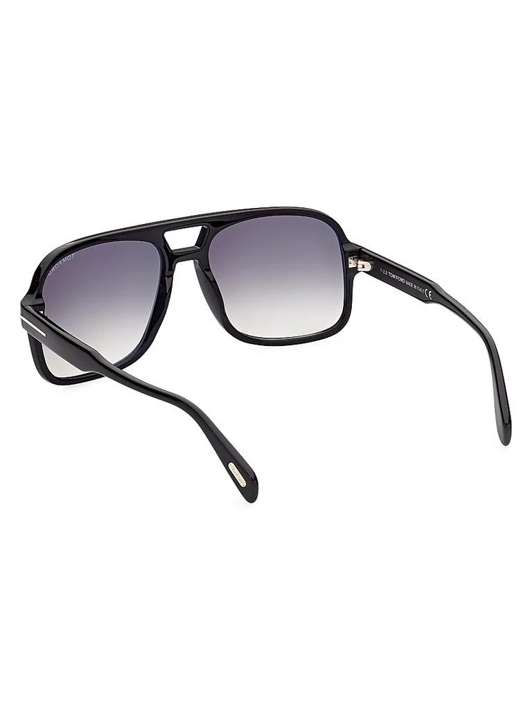 商品Tom Ford|Falconer-02 60MM Navigator Sunglasses,价格¥3585,第4张图片详细描述