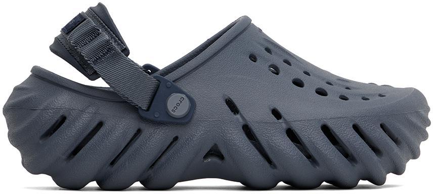 商品Crocs|Gray Echo Clogs,价格¥563,第1张图片