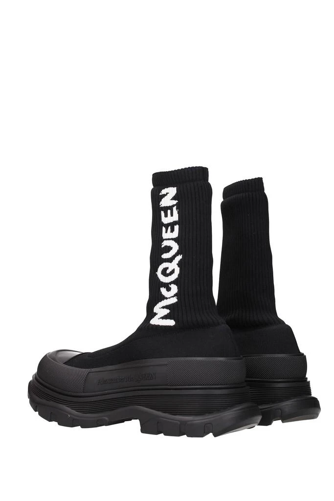 商品Alexander McQueen|Ankle Boot Fabric Black,价格¥4821,第4张图片详细描述