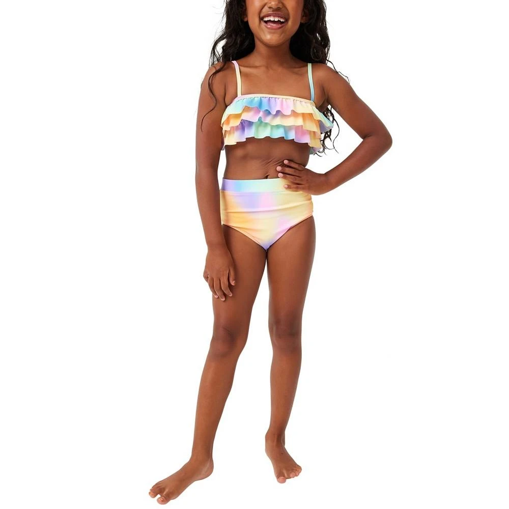 商品Cotton On|Toddler Girls Valerie Frill Bikini Swimsuit, 2 Piece Set,价格¥186,第1张图片