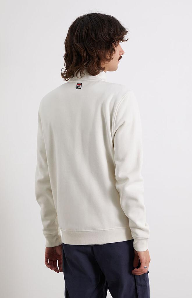 Nima Quarter Zip Tennis Mock Neck Sweatshirt商品第3张图片规格展示