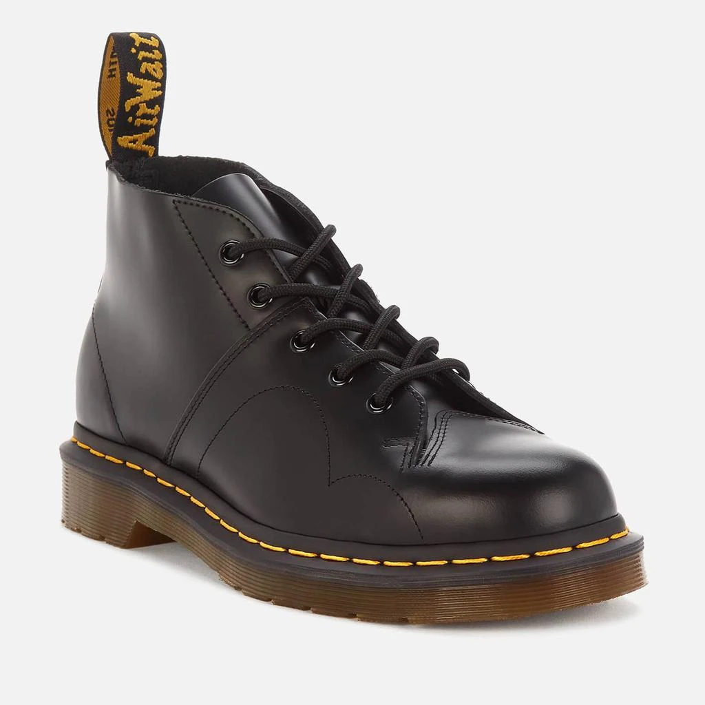商品Dr. Martens|DR. MARTENS CHURCH SMOOTH LEATHER MONKEY BOOTS - BLACK,价格¥1000,第2张图片详细描述
