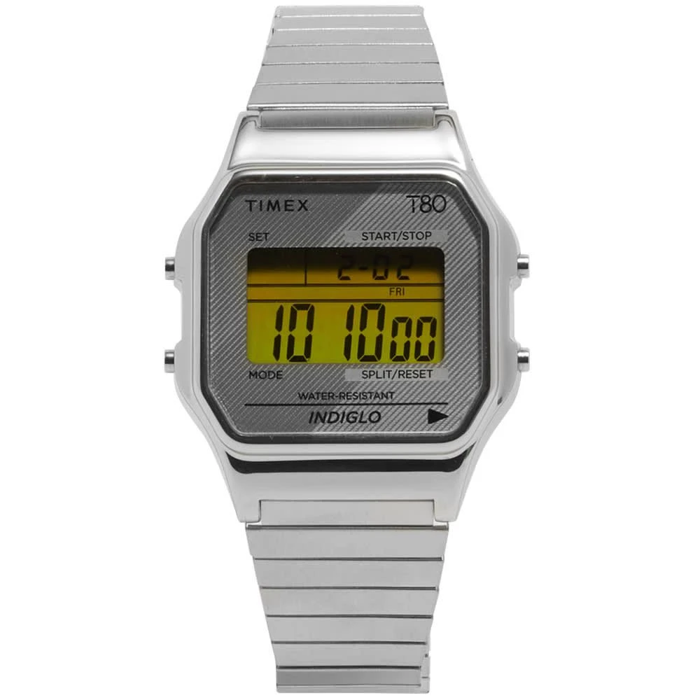 商品Timex|Timex T80 Expansion Band Digital Watch,价格¥520,第1张图片