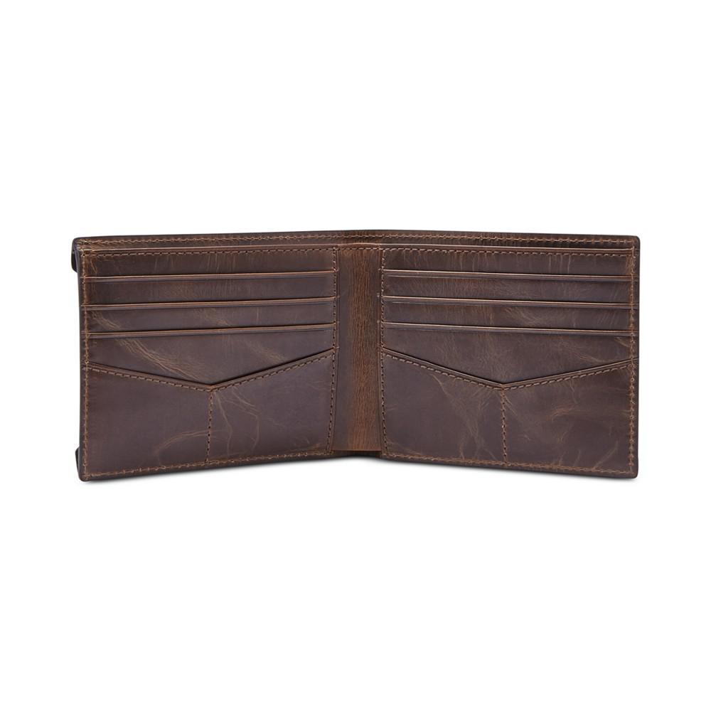 商品Fossil|Men's Derrick 2 In1 Bifold Leather Wallet,价格¥447,第4张图片详细描述