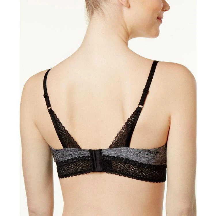 商品Heidi by Heidi Klum|Natural Marl Geometric-Lace Bralette H21-1180B,价格¥89,第4张图片详细描述