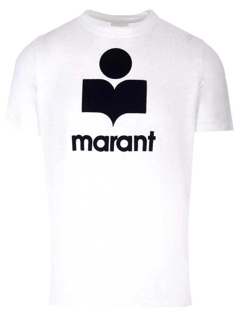 商品Isabel Marant|Isabel Marant Karman Logo Printed T-Shirt,价格¥726,第1张图片