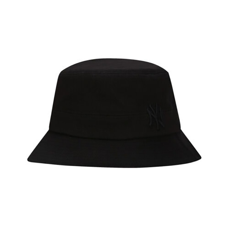 商品MLB|MLB 基础款系列黑色渔夫帽  32CPHE111-50L-59H,价格¥258,第1张图片