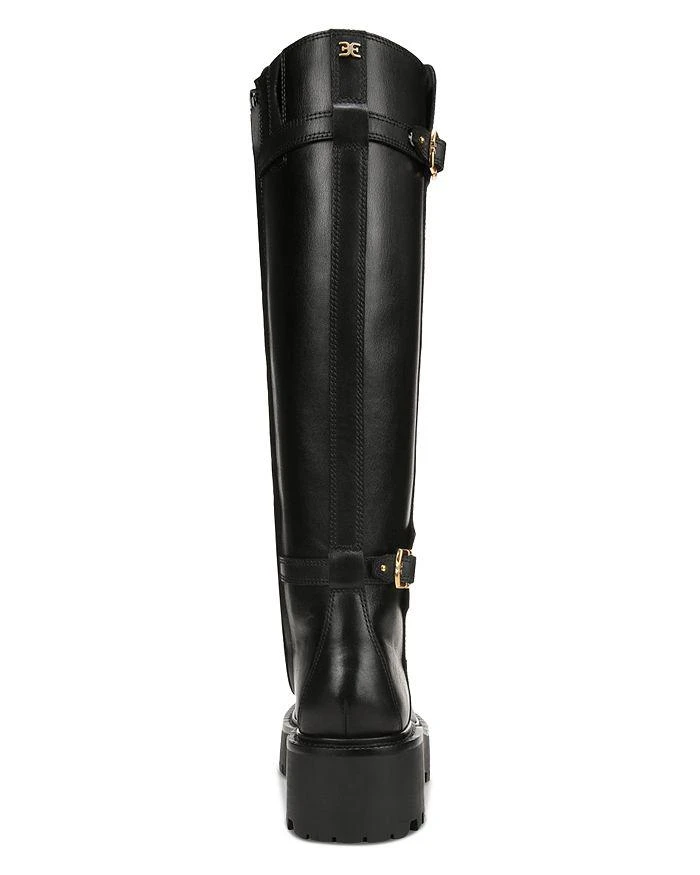 商品Sam Edelman|Women's Elayna Decorative Buckle Tall Platform Boots,价格¥2012,第3张图片详细描述