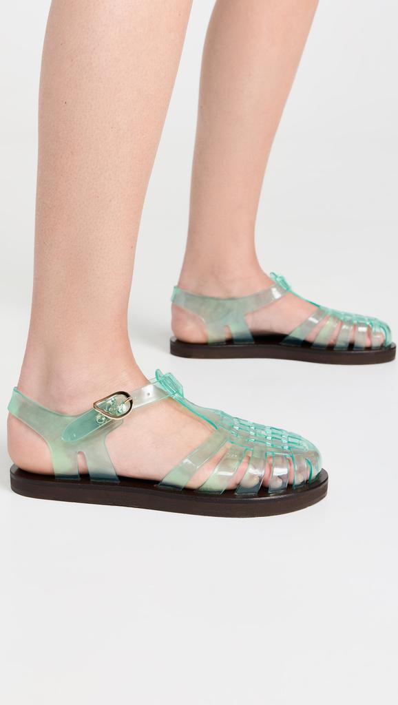 ANCIENT GREEK SANDALS Homeria Jelly Sandals - Shoes - Free