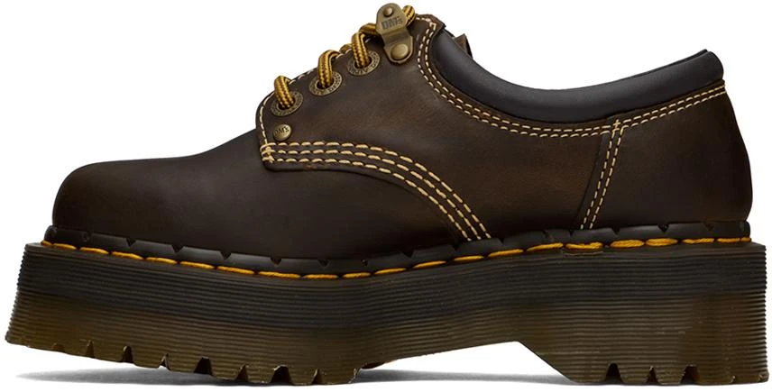 商品Dr. Martens|Brown 8053 Quad Arc Oxfords,价格¥988,第3张图片详细描述