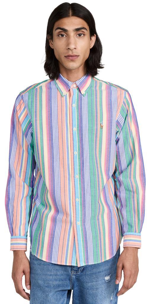 商品Ralph Lauren|Polo Ralph Lauren Classic Oxford Long Sleeve Sport Shirt,价格¥793,第1张图片