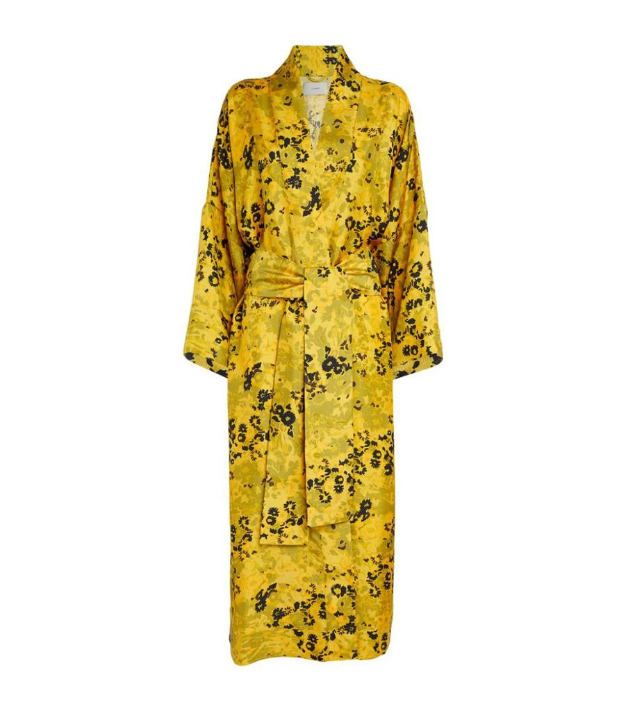 商品Asceno|Silk Floral Athens Robe,价格¥2811,第1张图片