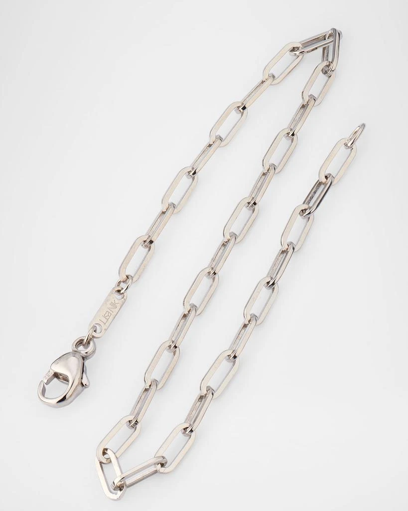 商品Lisa Nik|Golden Dreams 18K White Gold Paperclip Bracelet,价格¥6483,第3张图片详细描述