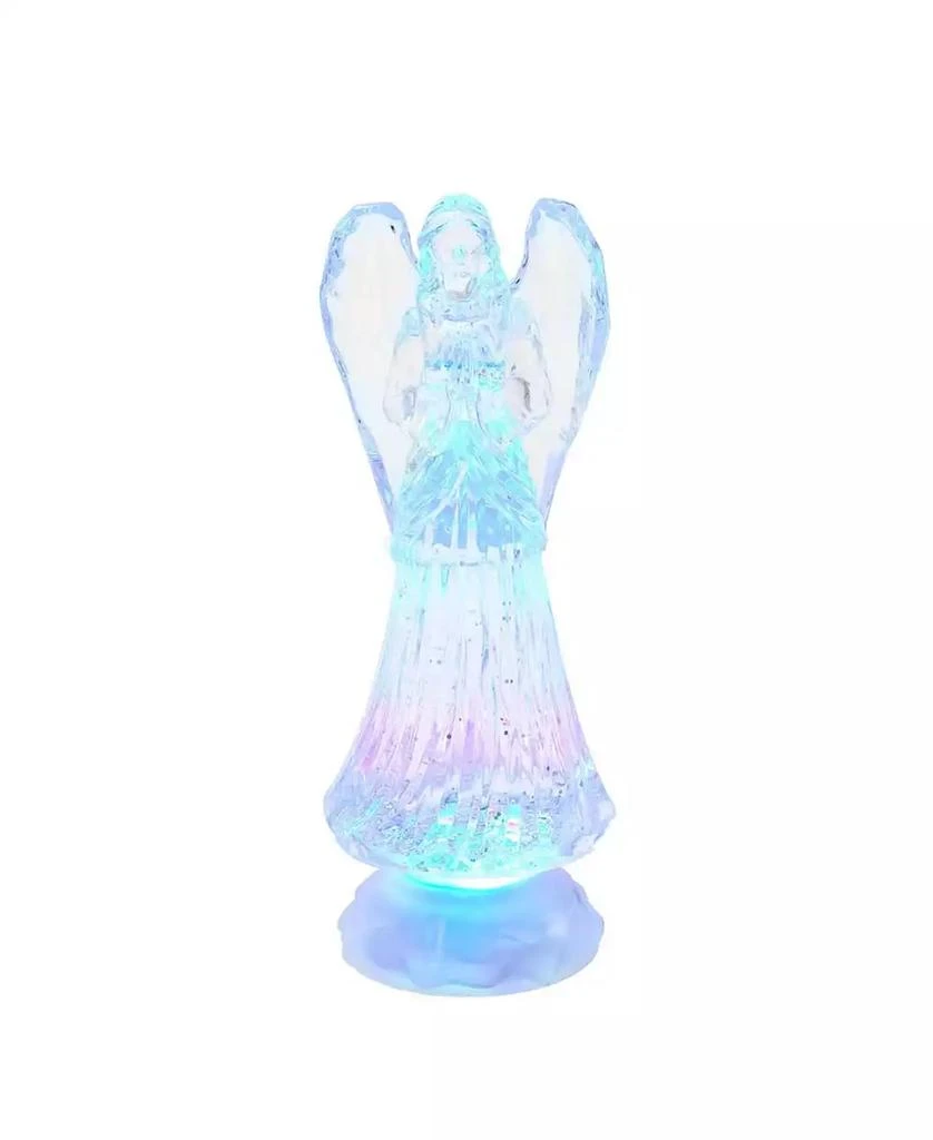 商品Kurt Adler|10.5" Battery Operated LED Light-Up Angel with Water Table Piece,价格¥875,第1张图片