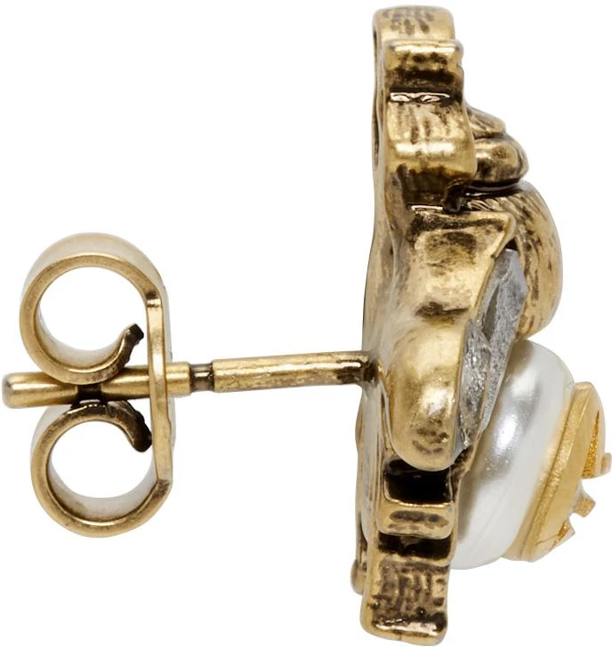 商品Gucci|Gold Bee Motif 耳钉,价格¥2897,第2张图片详细描述