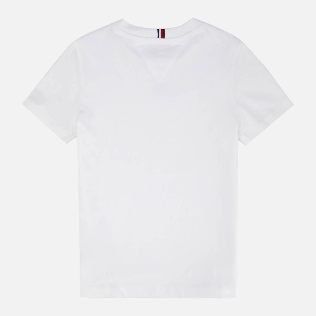 Tommy Hilfiger Kids' Essential Short Sleeve T-Shirt - White商品第2张图片规格展示