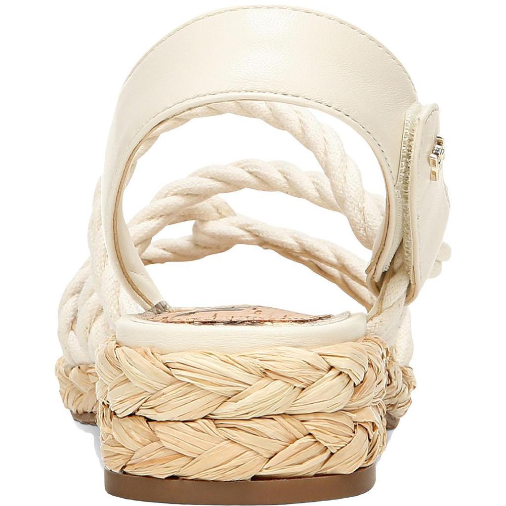商品Sam Edelman|Sam Edelman Womens Cristan Leather Rope Heel Sandals,价格¥466,第6张图片详细描述