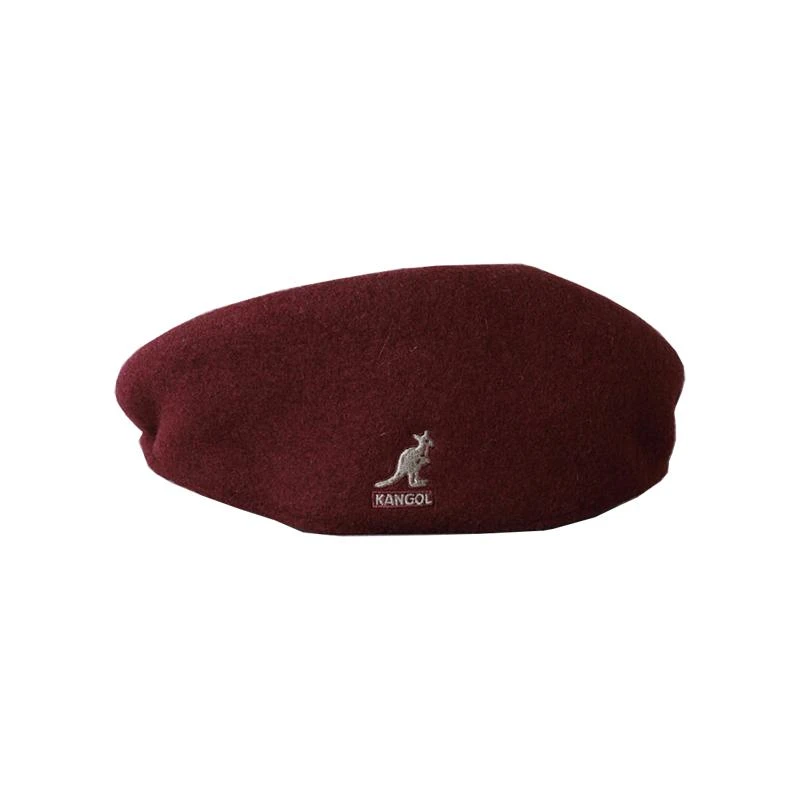 商品[国内直发] Kangol|KANGOL袋鼠秋冬帽子女洋气羊毛贝雷帽英伦刺绣画家帽0258BC,价格¥354,第1张图片