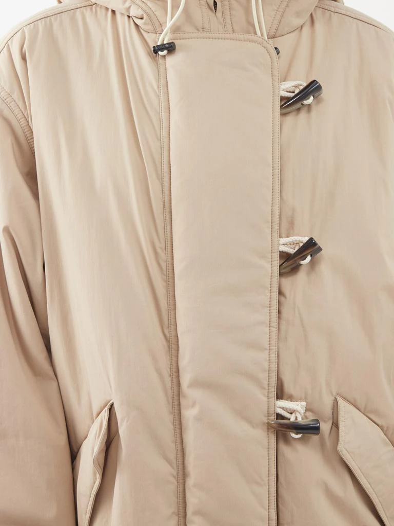 商品Isabel Marant Étoile|Dacayo cotton-blend long parka,价格¥3701,第4张图片详细描述
