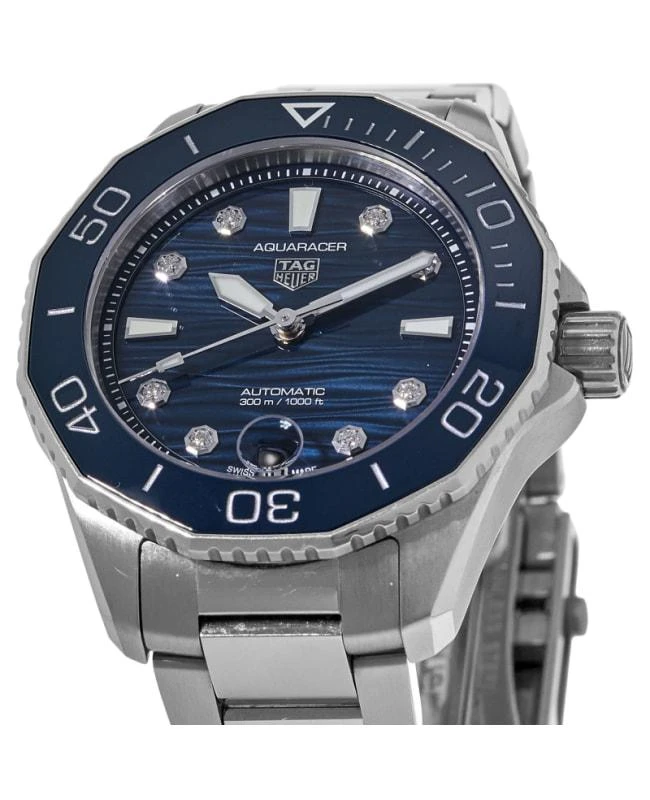 商品[二手商品] TAG Heuer|Tag Heuer Aquaracer Professional 300 Blue Diamond Dial Steel Women's Watch WBP231B.BA0618-PO,价格¥15677,第3张图片详细描述