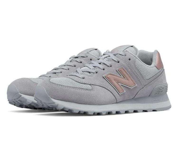 商品New Balance|Women's 574 Molten Metallic,价格¥516,第5张图片详细描述